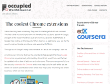 Tablet Screenshot of occupiedwallstjournal.com
